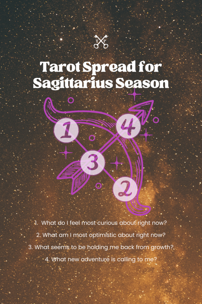 Two Tarot Spreads Inspired By Sagittarius Season The Tarot Professor