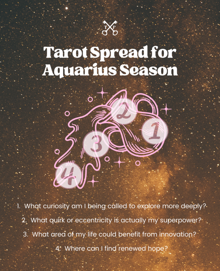 Two Tarot Spreads Inspired by Aquarius Season - The Tarot Professor